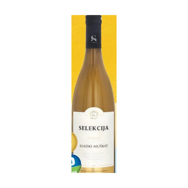 Sladki mušakat, Selekcija, 0,75 l