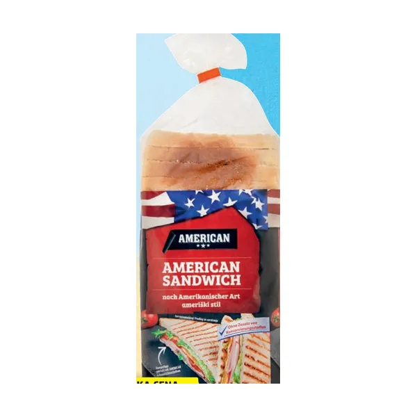 Toast American Sandwich