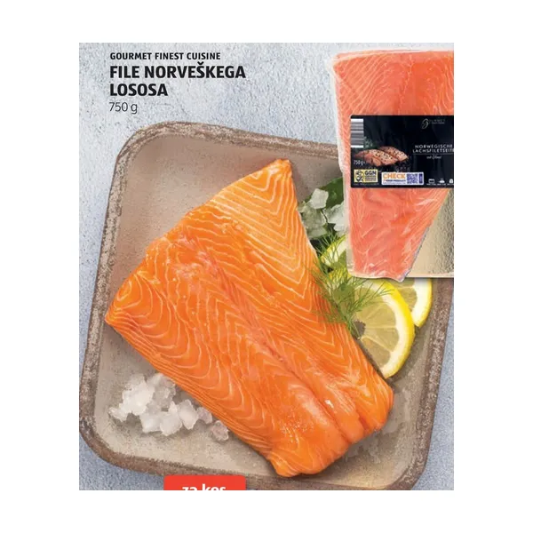 File norveškega lososa, Gourmet Finest Cuisine, 750 g