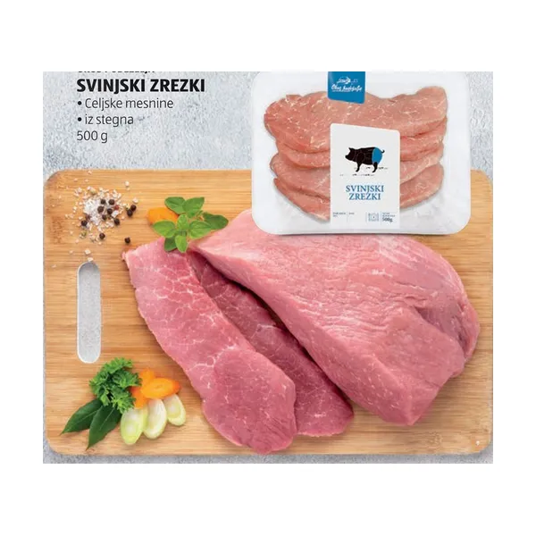 Svinjski zrezki, Okus Podeželja, 500 g