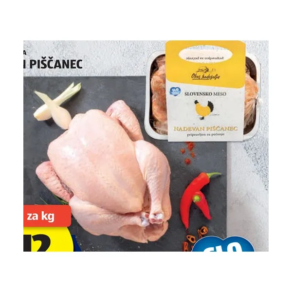 Nadevan piščanec