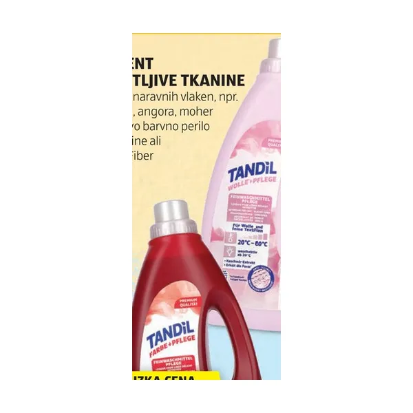 Detergent za občutljive tkanine