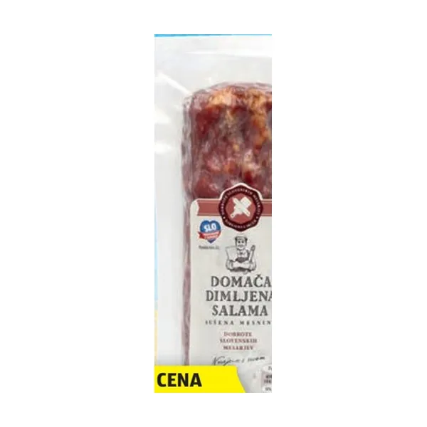 Domača dimljena salama