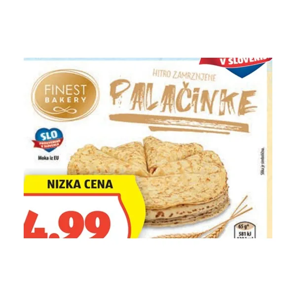 Palačinke, Finest Bakery, 780 g