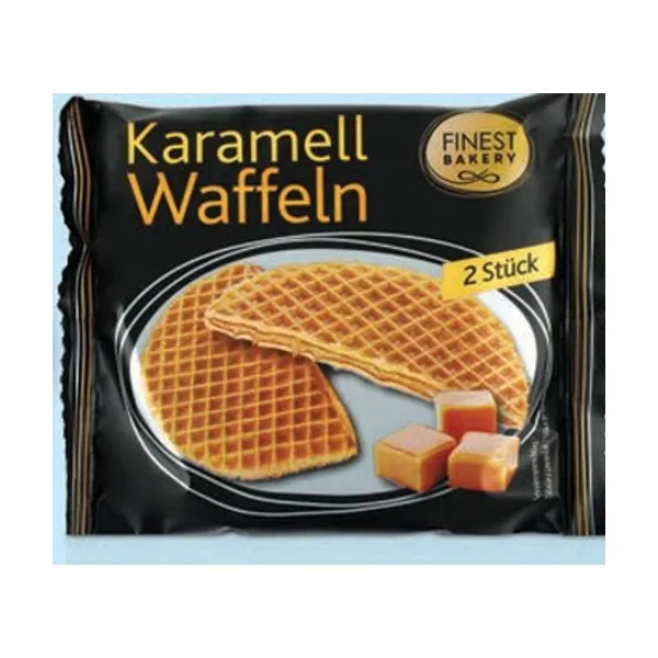 Karamelni vafelji, Finest Bakery, 80 g