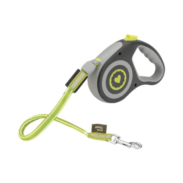MAX & MILAS WORLD Avtomatski LED-povodec
