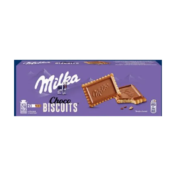 Piškoti obliti z mlečno čokolado, Milka, 150 g