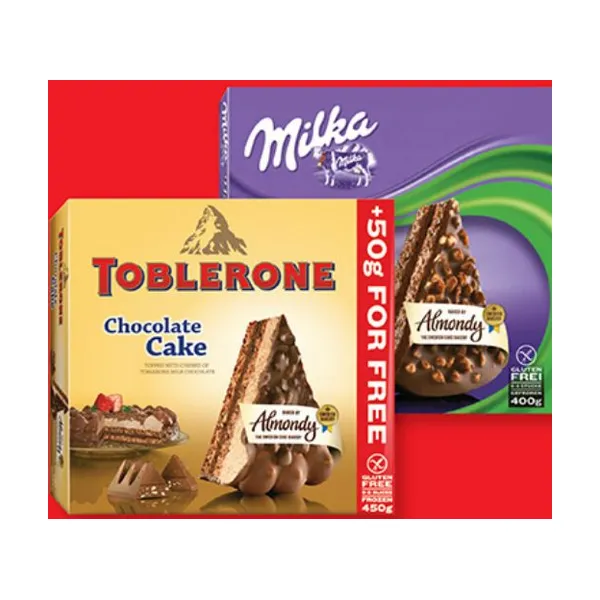 Čokoladna torta Toblerone/Milka