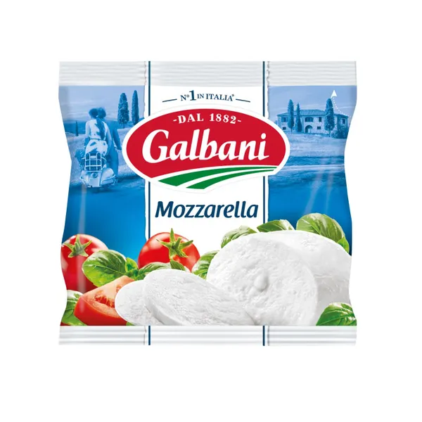 Sir mozzarella, pakirano