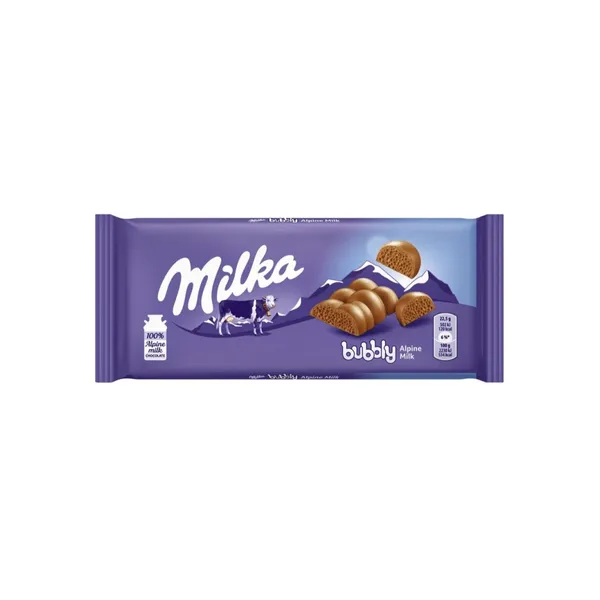Čokolada Bubbly Alpine Milk