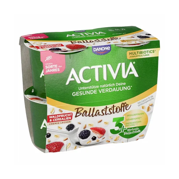 Jogurt gozdni sadeži z žiti activia, Danone, 460 g