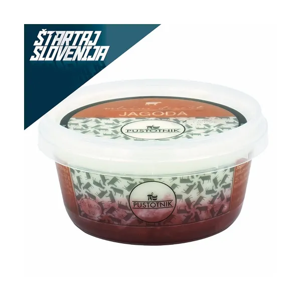 Mlečni desert brez laktoze, kmetija pustotnik, 150 g