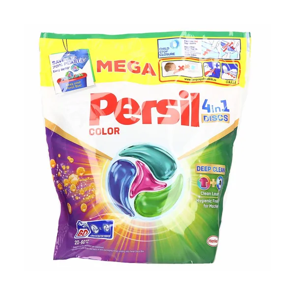 Kapsule za perilo 4 in 1 color, Persil, 60 kos
