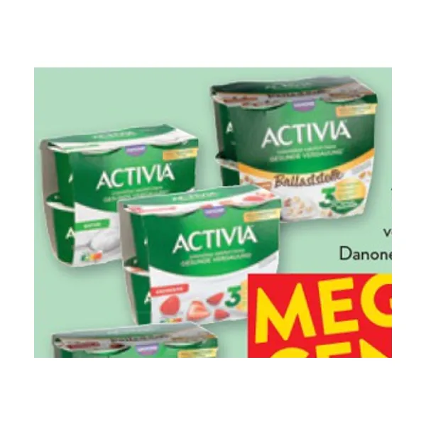Jogurt Activia, Danone, 4 x 115 g