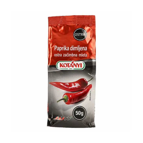 Dimljena mleta paprika, ostra