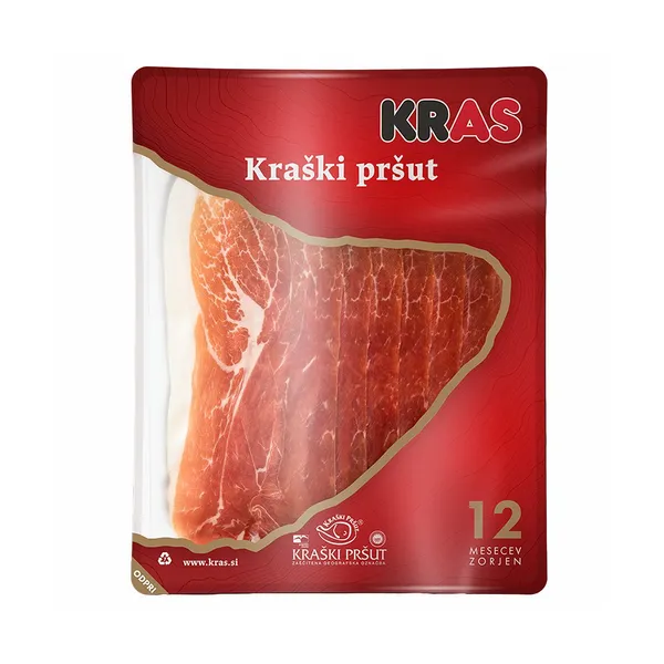 Kraški pršut narezek Kras, 100 g