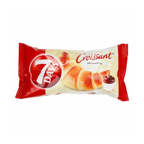 Rogljiček s kakavovim polnilom 7days, chipita