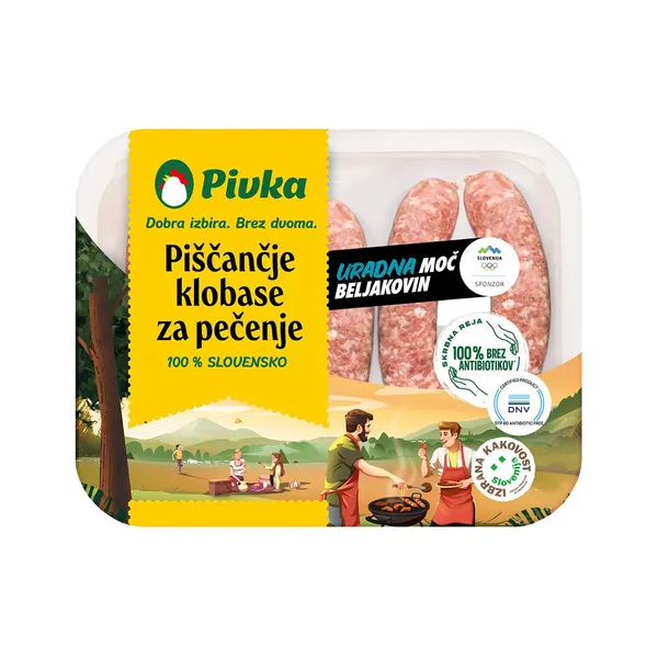 Piščančja pečenica, Pivka, 400 g
