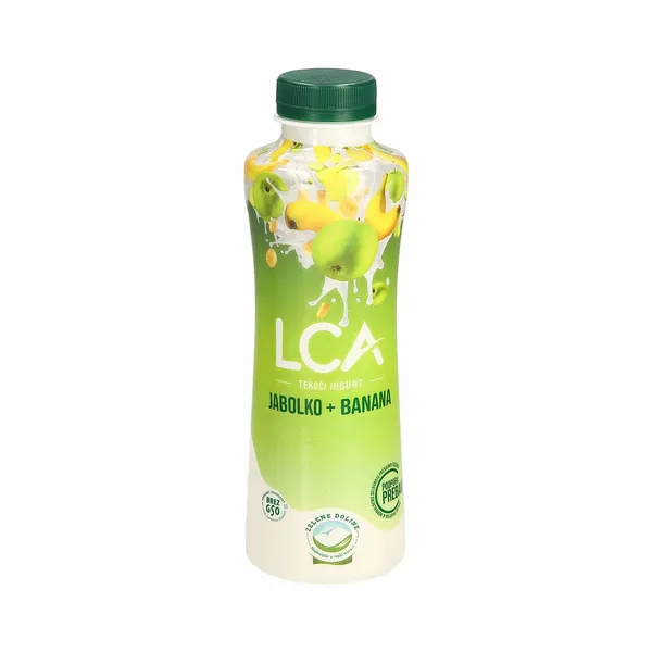 Tekoči jogurt jabolko in banana 1,1% m.m. lca