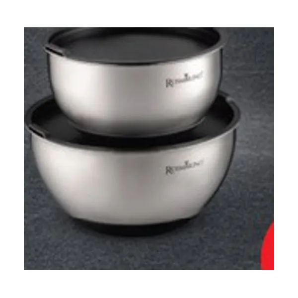 Set servirnih posod s pokrovom HexaPro, Rosmarino, 3 l in 5 l