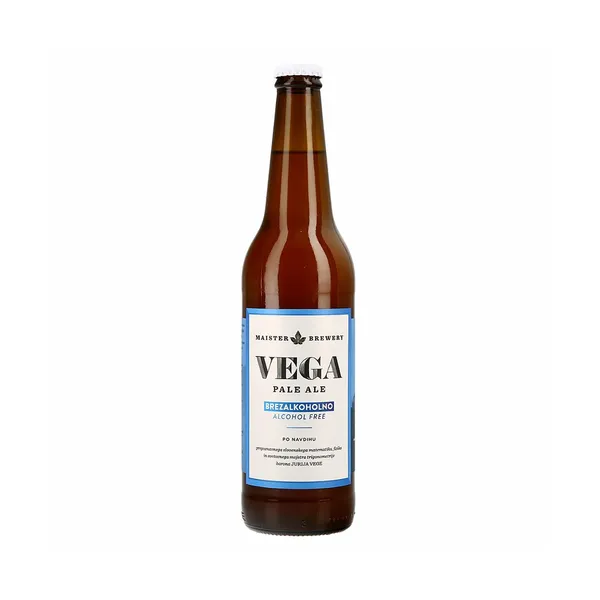Brezalkoholno pivo, vega, Maister Brewery, 500 ml