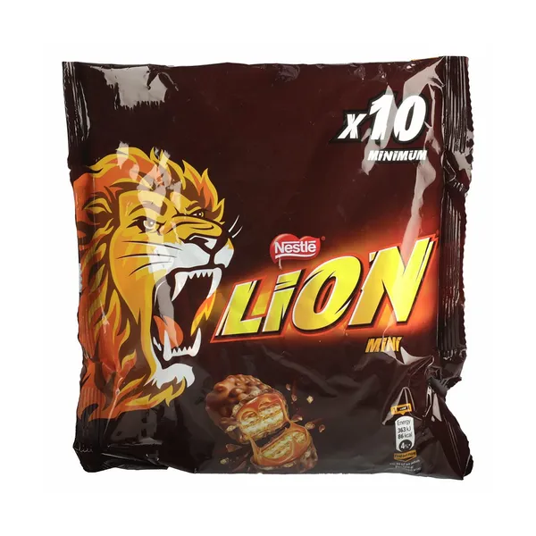 Čokoladni vaflji Lion mini, nestlé, 198 g