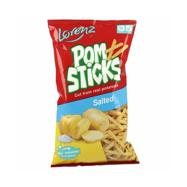 Krompirjeve palčke s soljo pomsticks, Lorenz, 100 g