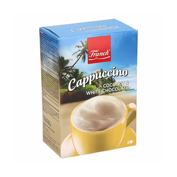 Cappuccino kokos in bela čokolada