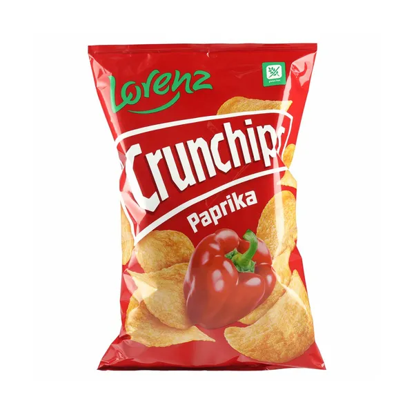 Čips paprika crunchips, Lorenz, 150 g