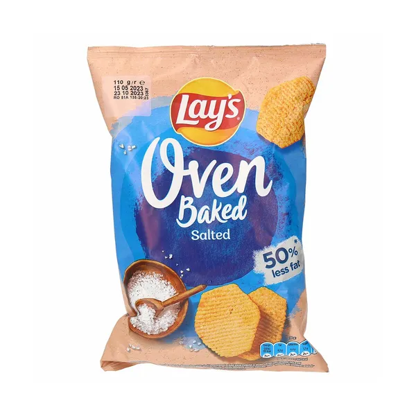 Čips slani oven baked