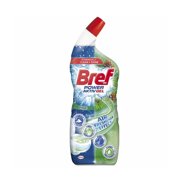 Čistilo wc power aktiv gel pine