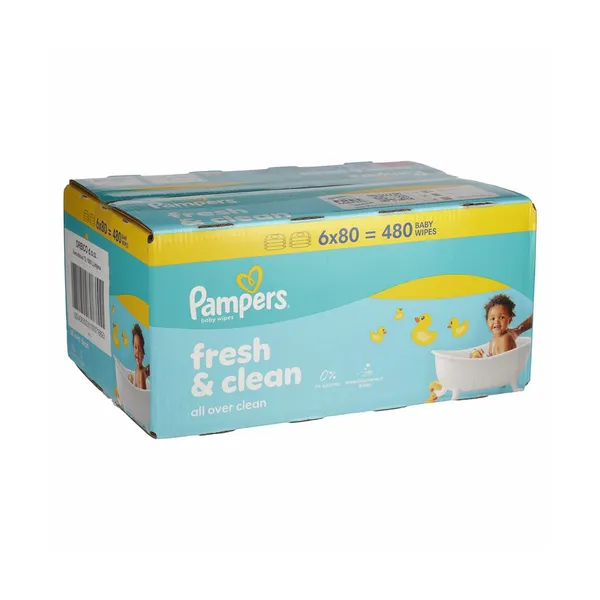 Vlažilni robčki fresh, Pampers, kos