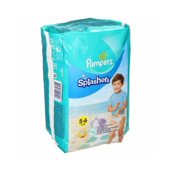 Plavalne plenice št.5-6 14kg+, splashers, Pampers, 10 kos