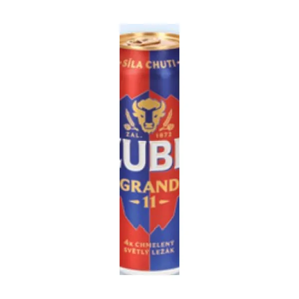 Pivo Zubr Grand, 0,5 l
