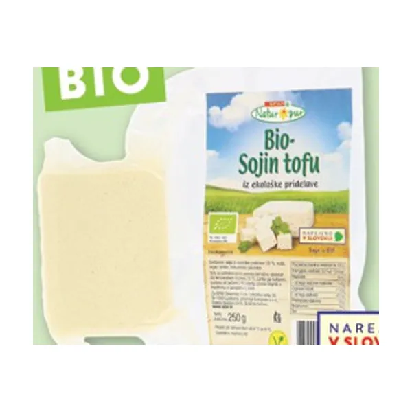 Bio sojin tofu, Natur pur, 250 g