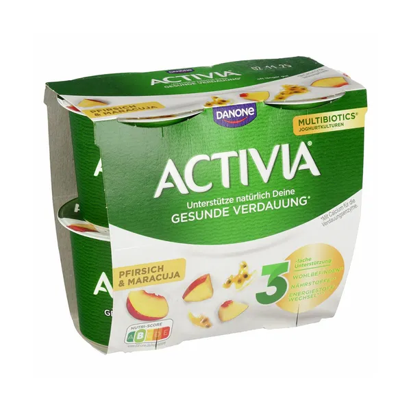 Jogurt breskev in marakuja activia, Danone, 460 g