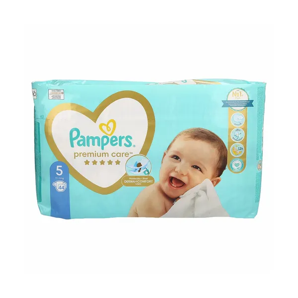 Plenice junior št.5, 11-16kg, premium care, Pampers, 44 kos