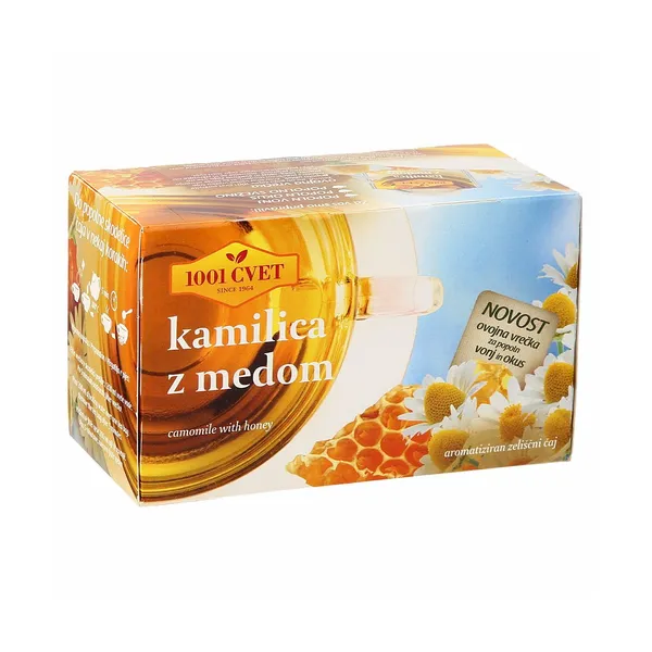 Čaj kamilica z medom