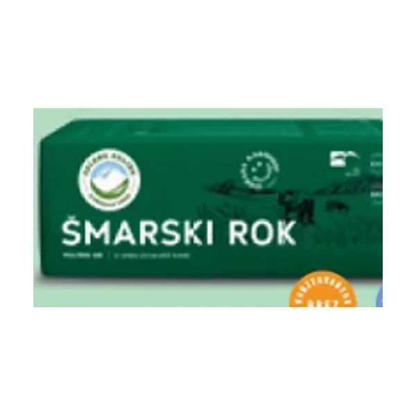 Sir Šmarski rok, kg