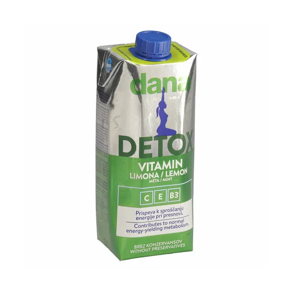 Pijača vitamin limona detox, Dana, 750 ml