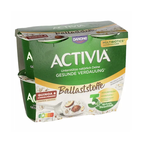 Jogurt kvinoja in sončnična semena activia, Danone, 460 g