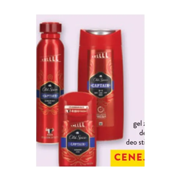 Old Spice XXL gel za prhanje, deo sprej, deo stick, 675 ml