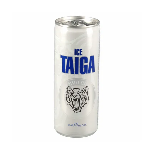Mešana alkoholna pijača z vodko ice, Taiga, 250 ml
