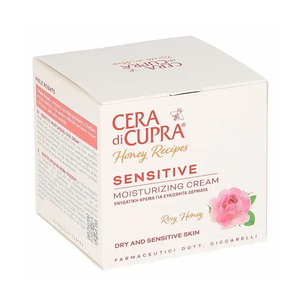 Vlažilna krema za obraz, sensitive, Cera Di Cupra, 50 ml