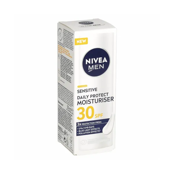 Vlažilna krema za obraz zf30, za moške, sensitive, Nivea, 50 ml