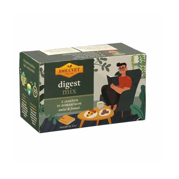 Čaj digest mix z janežem in komarčkom
