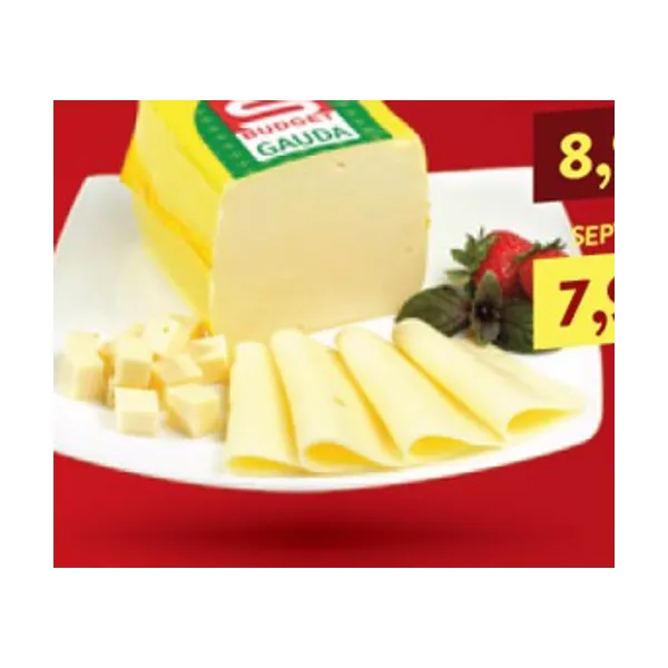 Sir gauda postrežno, S Budget, 1 kg