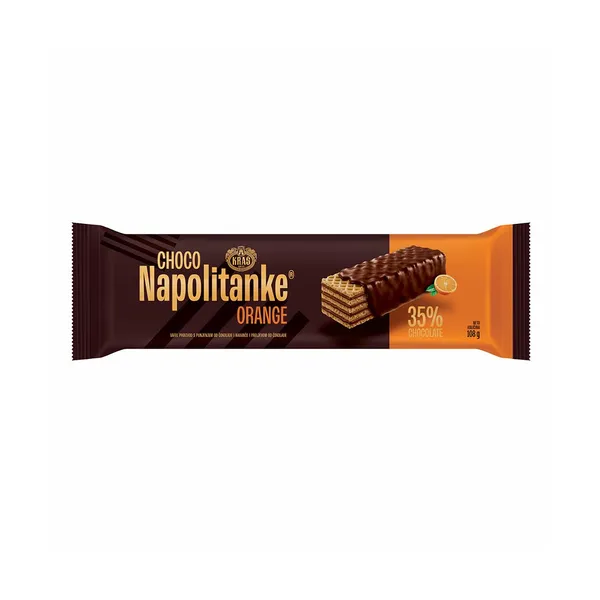 Čokoladne napolitanke z pomarančo