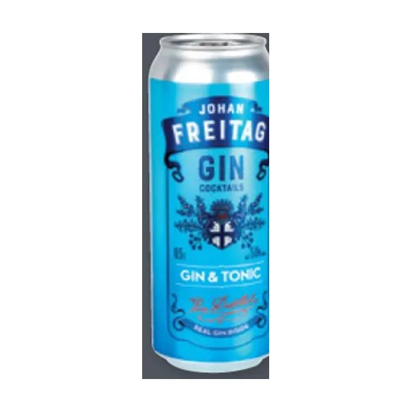 Alkoholna pijača Gin & Tonic, Johan Freitag, 0,5 l