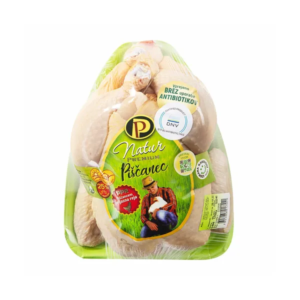 Piščanec z dodano drobovino natur premium